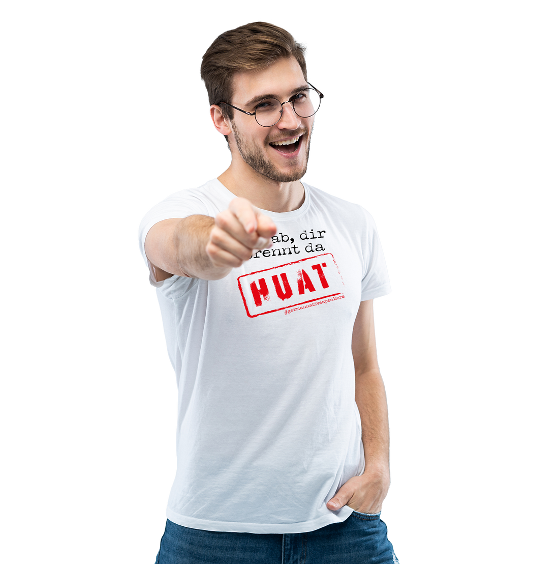 Huat #germannativespeakers  - Herren Shirt