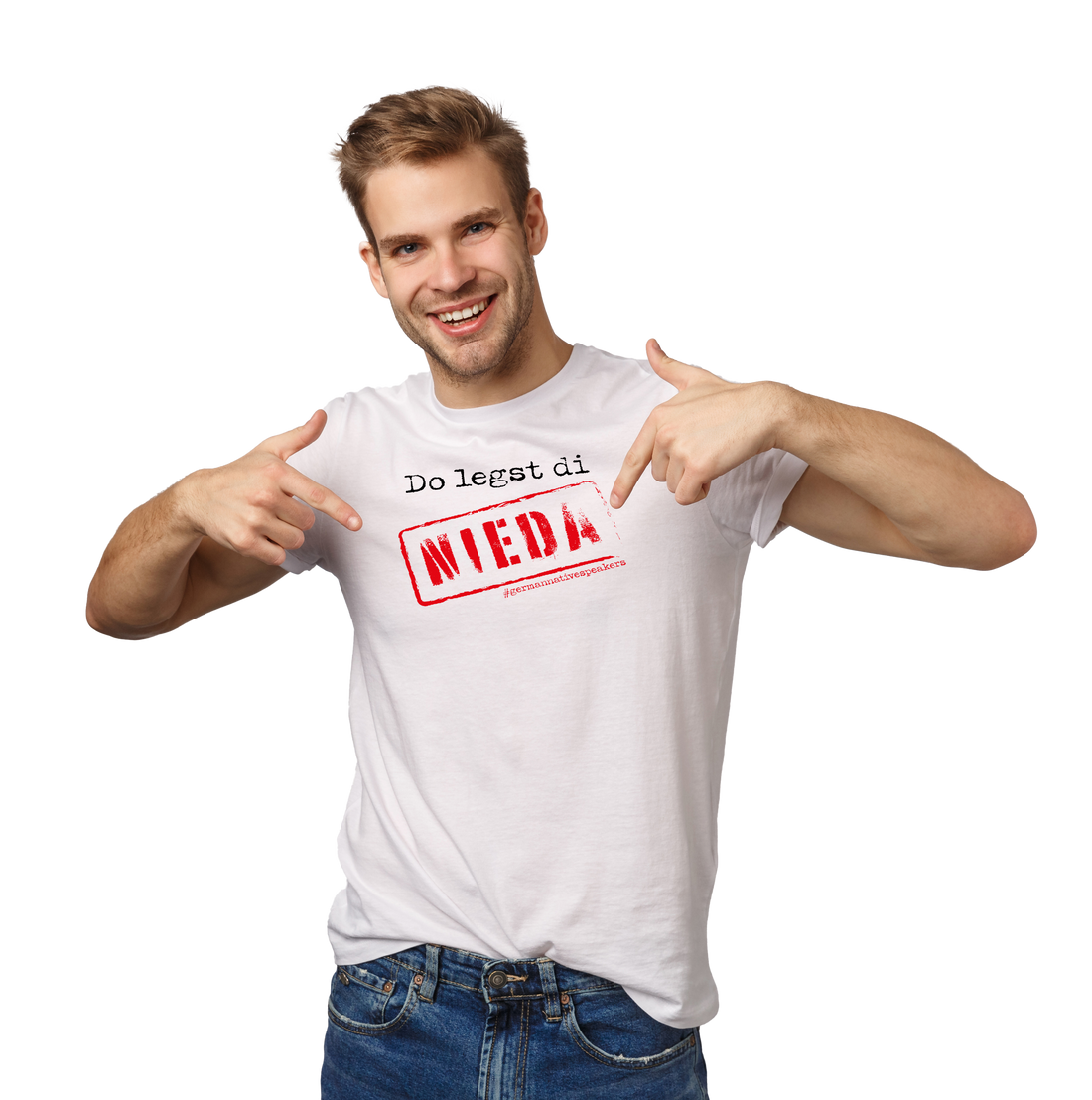 Nieda #germannativespeakers  - Herren Shirt
