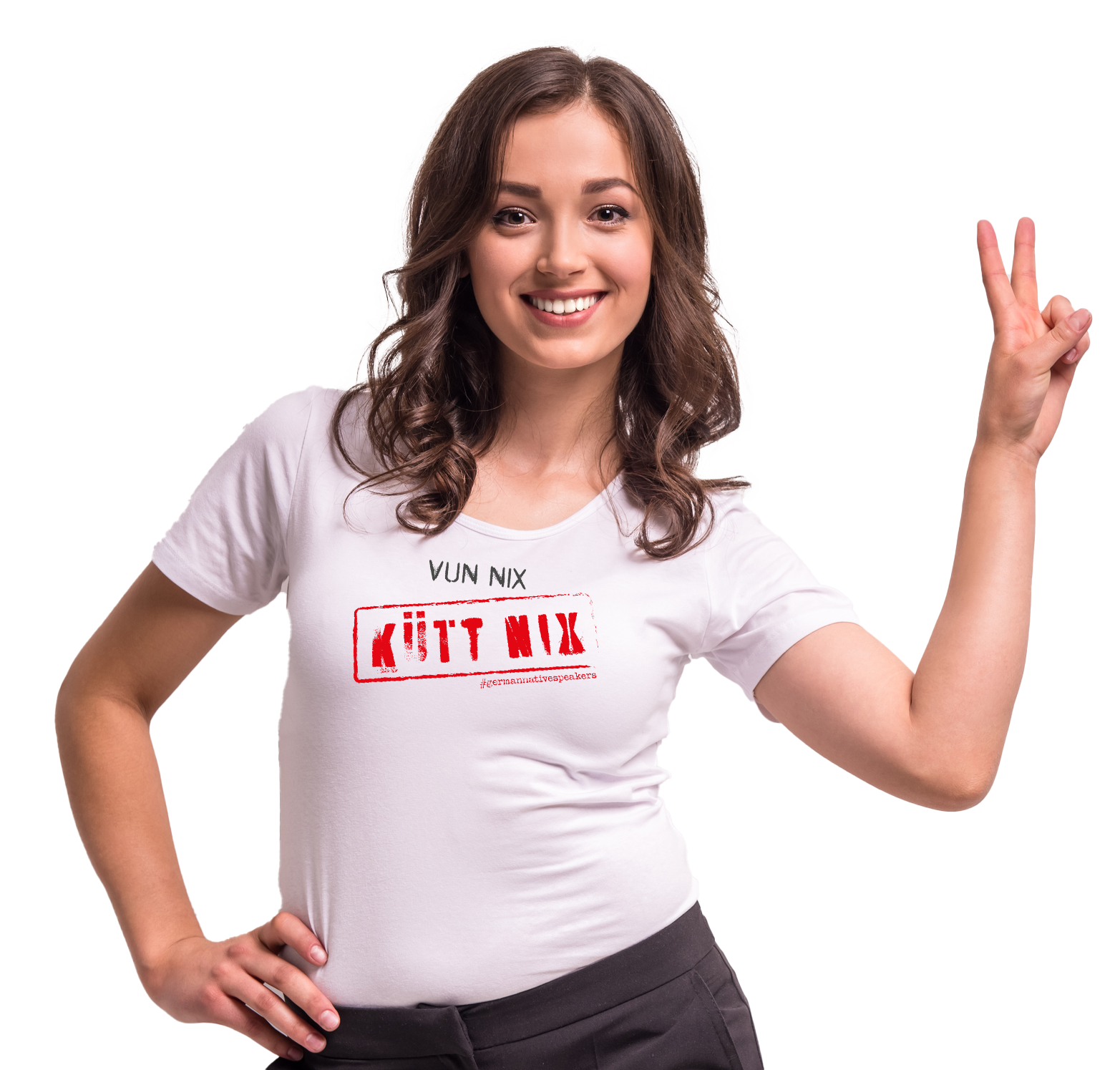 Kütt nix #germannativespeakers  - Damen Premiumshirt