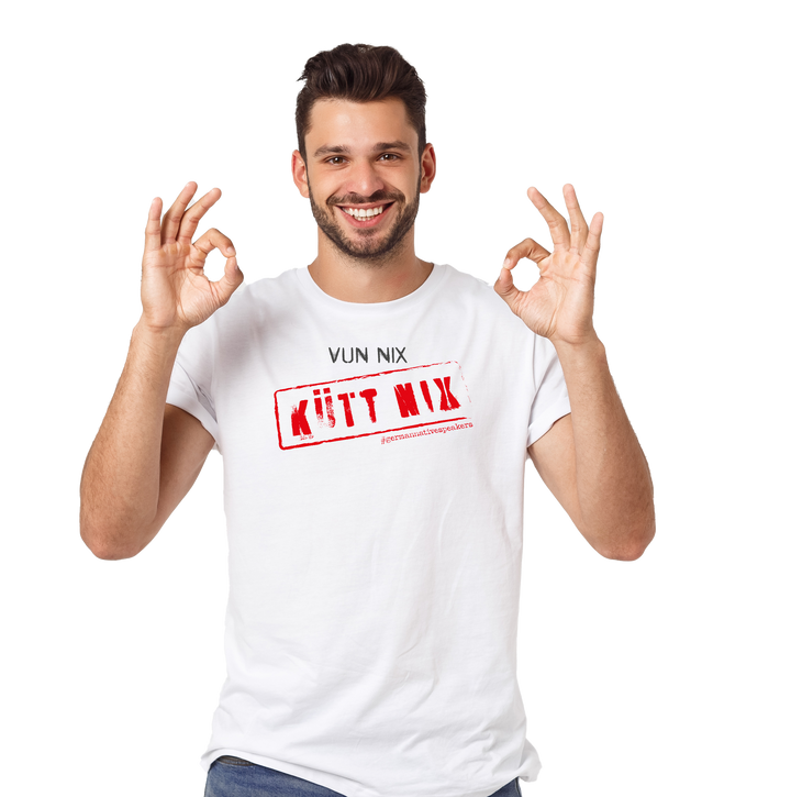 Kütt nix #germannativespeakers (Herren T-Shirt)