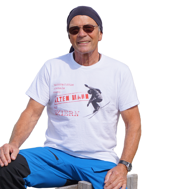 T-Shirt - alter Mann