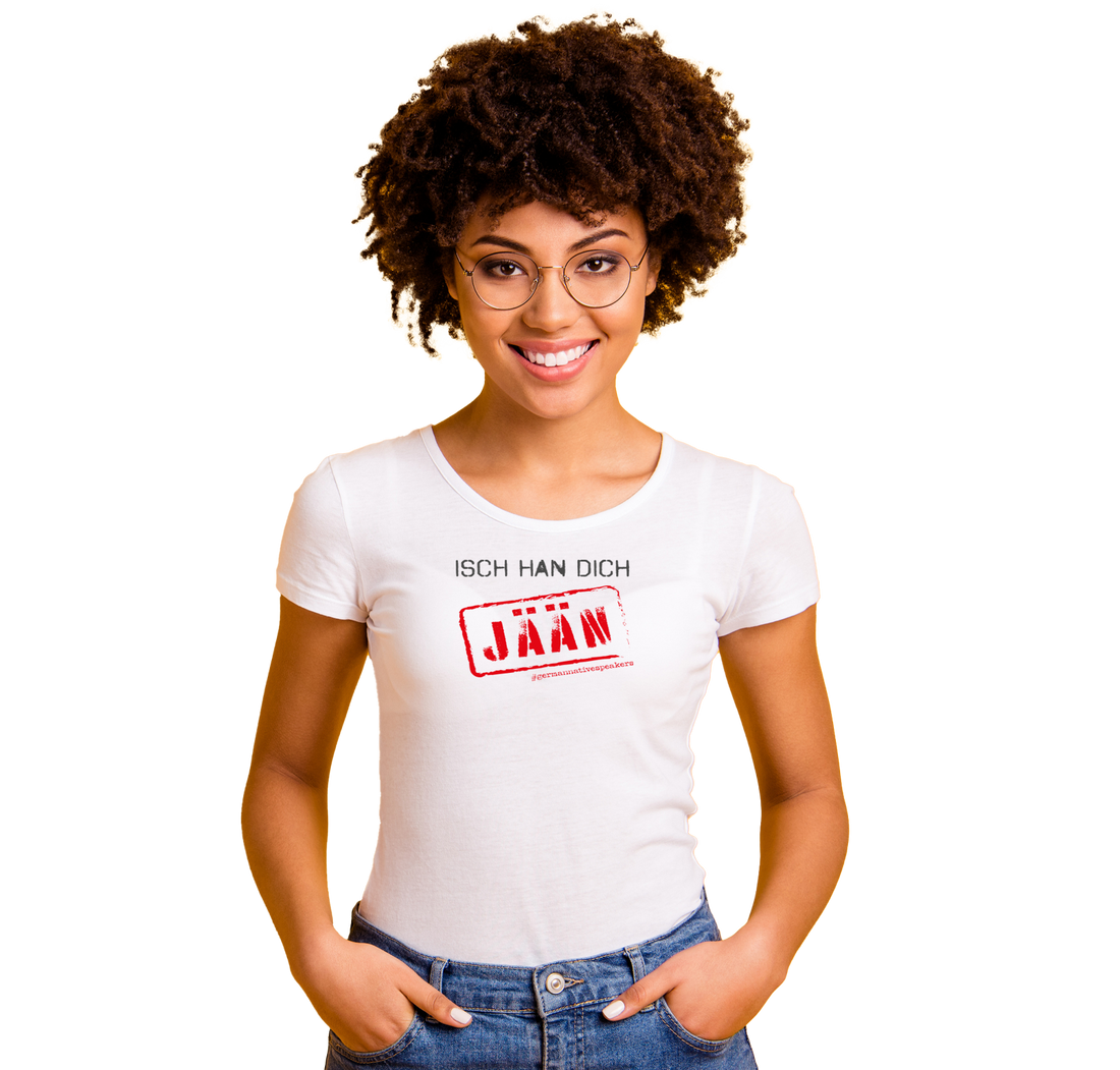 Jään #germannativespeakers  - Damen Premiumshirt